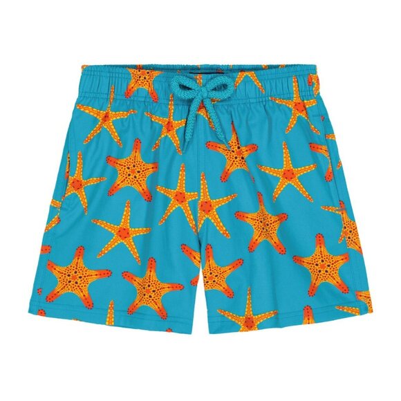 Vilebrequin Jirise Printed Swim Trunks in Multicolor Starfish - Picture 1 of 4